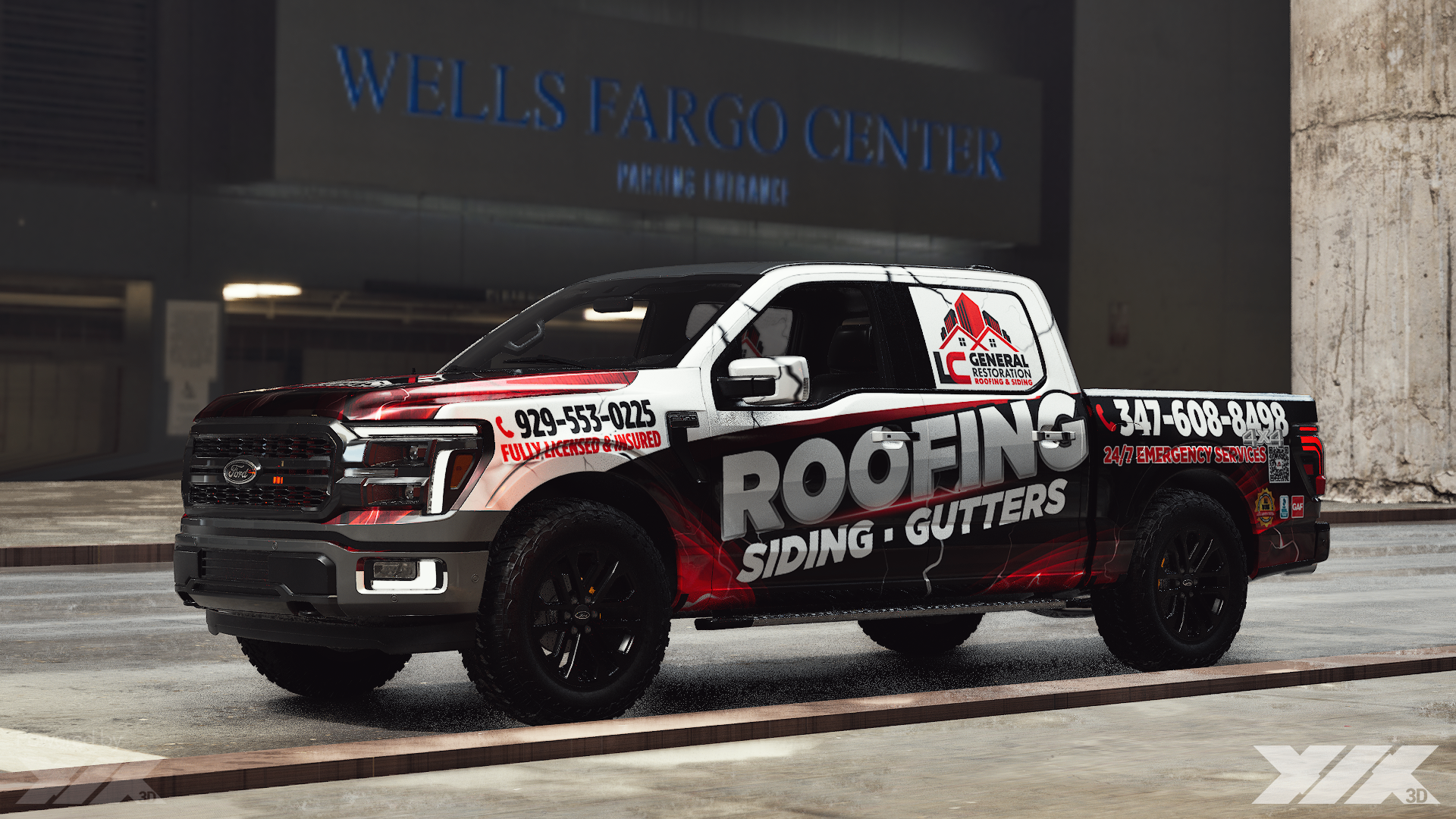 LC General Restoration — Front Three-Quarter